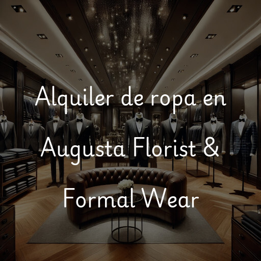 Alquiler de ropa en Augusta Florist & Formal Wear