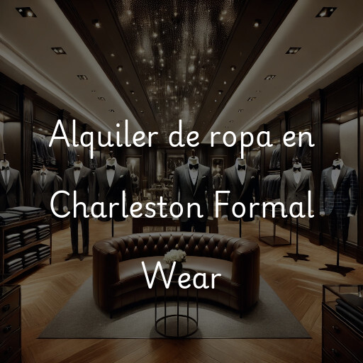 Alquiler de ropa en Charleston Formal Wear