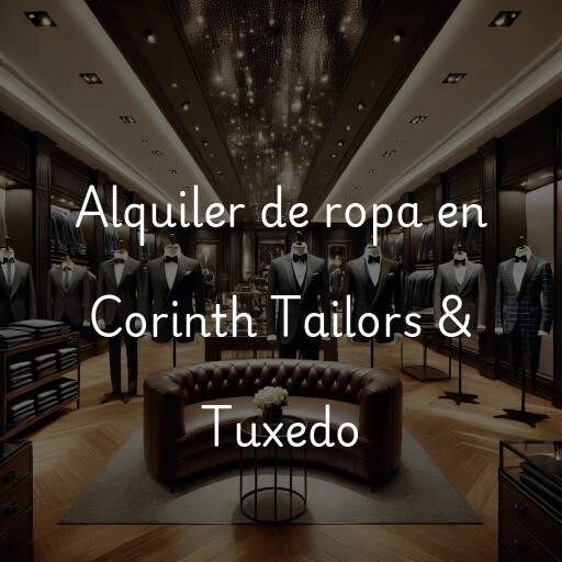 Alquiler de ropa en Corinth Tailors & Tuxedo