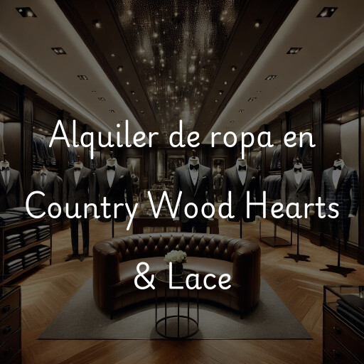 Alquiler de ropa en Country Wood Hearts & Lace