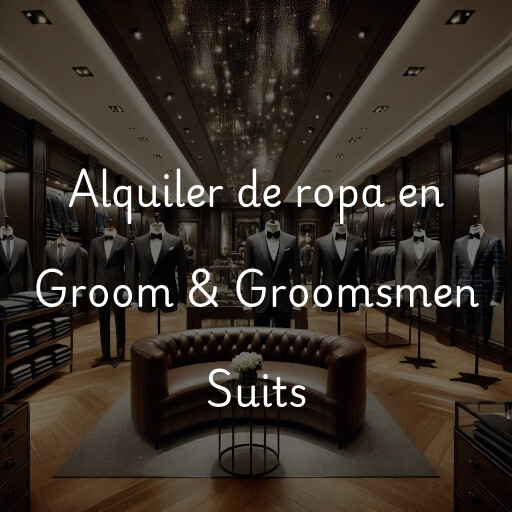 Alquiler de ropa en Groom & Groomsmen Suits