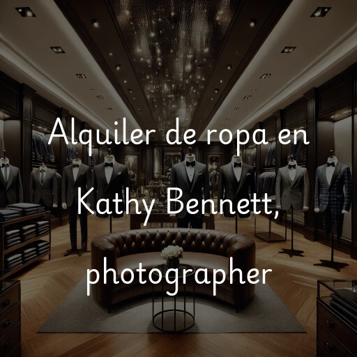 Alquiler de ropa en Kathy Bennett, photographer