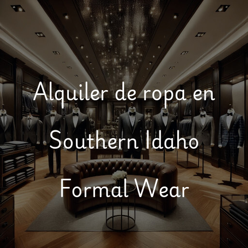 Alquiler de ropa en Southern Idaho Formal Wear